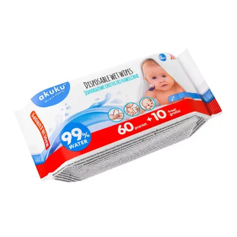 AKUKU Wet wipes 70 pcs AKA0031