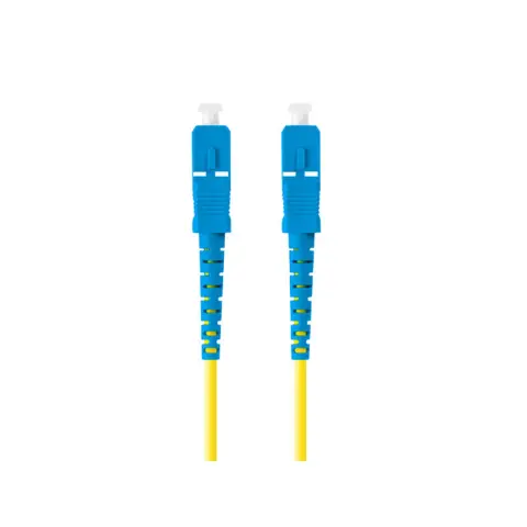 LANBERG Optikai kábel SM SC/UPC-SC/UPC Simplex LSZH G657A1 3.0mm Sárga 10m FO-SUSU-SS11-0100-YE