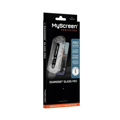 MYSCREEN Diamond Glass Pro Fit Frame képernyővédő iPhone 17 Pro Max / iPhone 18 Pro Max átlátszó MD10446TG DGPRO FF