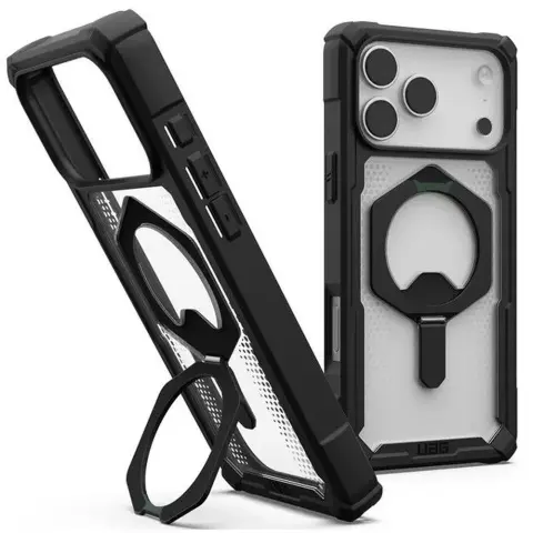 UAG Plasma XTE MagSafe tok kitámasztóval iPhone 17 Pro / iPhone 18 Pro fekete-átlátszó 11452711404G