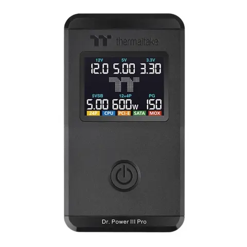 THERMALTAKE Dr. Power III Pro ATX tápegység teszter fekete AC-083-OO1NAN-A1