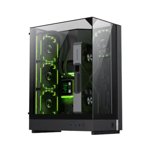 GAMEMAX Case T20 mATX glass side panel black without power supply T20 BK