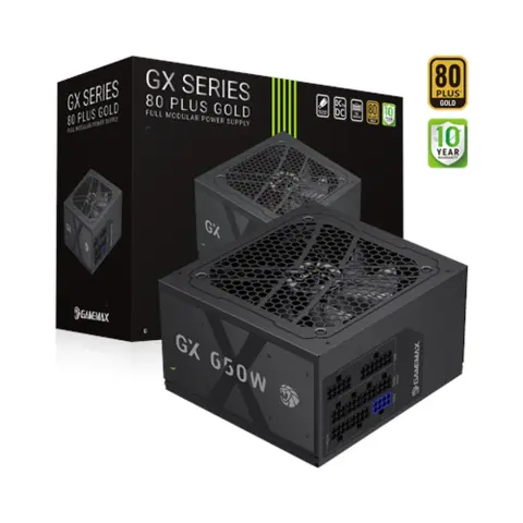 GAMEMAX PSU 650W Gold Full Modular 120mm GX 650GF