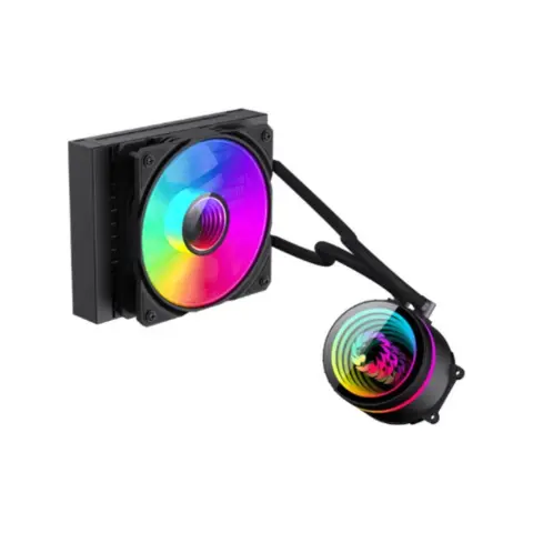 GAMEMAX CPU Vízhűtés ICEBURG 120 Fekete ICEBURG 120 BK