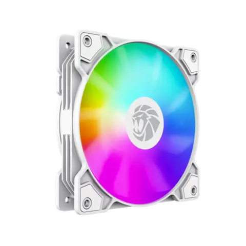 GAMEMAX Case Fan 120mm ARGB LED Fehér FN12A-S5-W