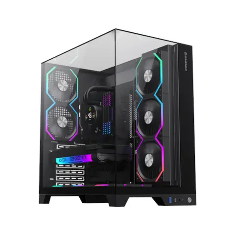 GAMEMAX INFINITY PRO BK ATX ház TG fekete