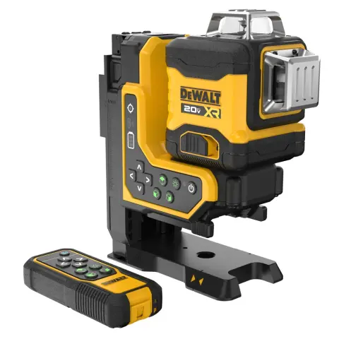 DEWALT Akkumulátoros multivonalas lézeres szintező 3x360° 18V zöld lézer DCLE34035B-XJ