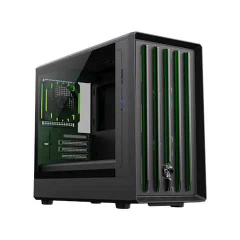 GAMEMAX Case CLAW 360 mATX black tempered glass CLAW 360 BK
