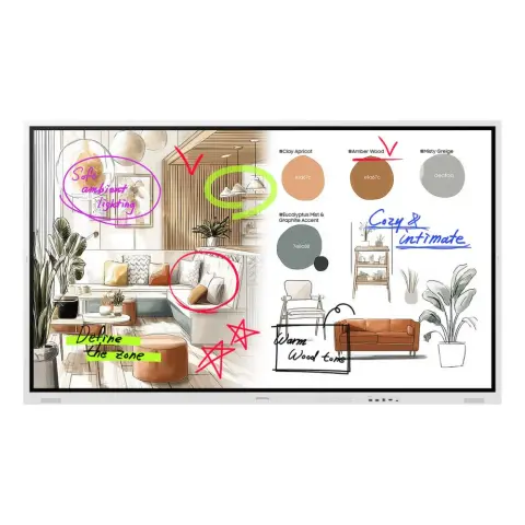 SAMSUNG Flip Pro interaktív kijelző 85" UHD 450nit LH85WMFWLGCXEN