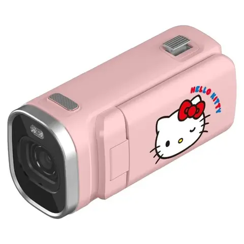 YASHICA DigiPocket Camcorder Hello Kitty 4K digitális videokamera Rózsaszín YAS-DGPCCD-K1