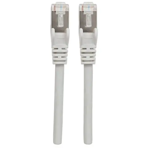 MANHATTAN Patch cable S/FTP Cat7 RJ45 1m gray KABMH740678