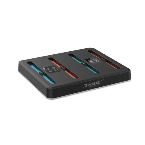 DOBE Nintendo Switch 2 Joy-Con RGB charging station black TNS-3160