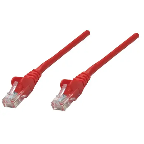 INTELLINET U/UTP Patch Kábel Cat6 Piros 10m KABMH738491