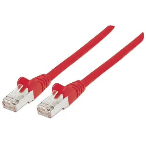 INTELLINET S/FTP Patch Cat7 Cat6A Összekötő Piros 30m KABMH741231