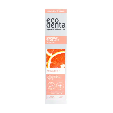 ECODENTA Ínyvédő fogkrém grapefruit ízzel és teafaolajjal 100 ml 103625