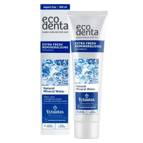 ECODENTA Remineralizáló fogkrém ásványvízzel 100 ml 103626