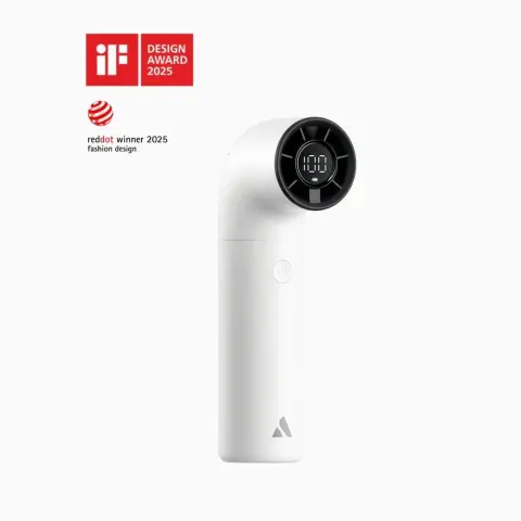 AECOOLY Aero kézi nagysebességű ventilátor Fehér PH02-WH