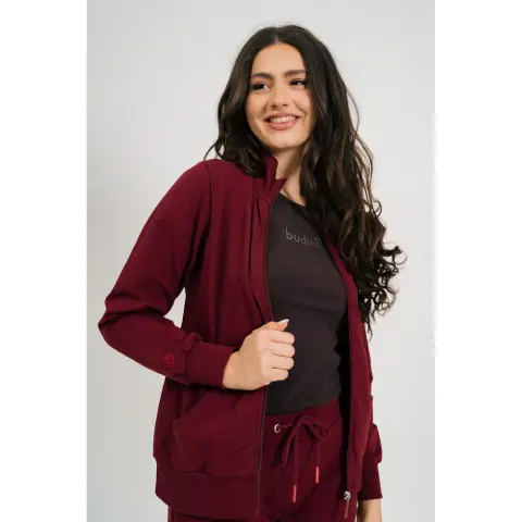 BUDMIL Szabadidőfelső Female XL bordeoux