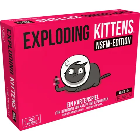 ASMODEE Exploding Kittens - NSFW Edition kártyajáték EXKD0029
