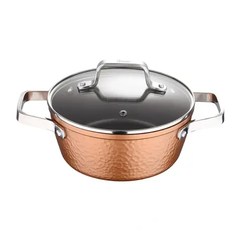BERGNER BG-34524-BK-KF Saucepan with lid 24cm