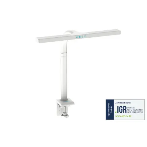 DIGITUS LED stolna svjetiljka 50cm 1025lm 7W s upravljanjem na dodir Bijela DA-90491