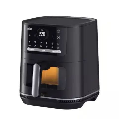 BRAUN MultiFry 5 AirFryer 3in1 2000W Fekete HF5075IBK