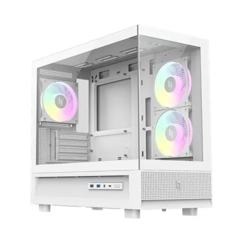 GAMEMAX NEX C31 mATX case tempered glass white