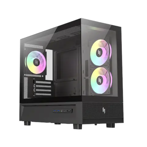 GAMEMAX NEX C31 mATX case tempered glass black
