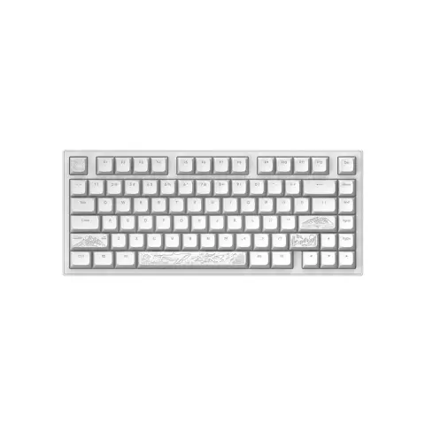 DARK PROJECT Terra Nostra R2 ALU mechanical gaming keyboard white ANSI DPKB_NOSTRA_81_ANSI_WHITE_R2