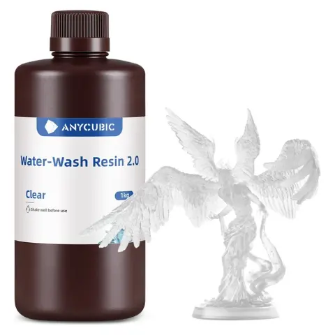 ANYCUBIC UV Water Washable 2.0 mosható gyanta víztiszta AC0133 SSX2CL