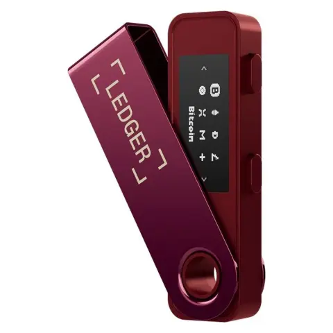 LEDGER WALLET Nano S Plus bíborvörös