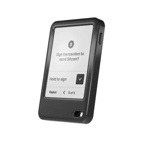 LEDGER WALLET Nano Gen 5 Ledger Recovery Key-vel Fekete nanog5-rk-enfres