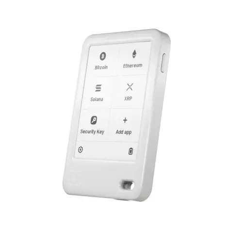 LEDGER WALLET Nano Gen 5 Recovery Key-vel Fehér nanog5-white-rk-enfres
