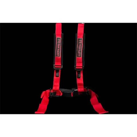 TRAK RACER 4-pontos biztonsági öv szimulátorhoz piros TR-SBELT-R