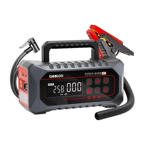 GOOLOO Indítóakkumulátor légpumpával 88.8Wh 6000A A7
