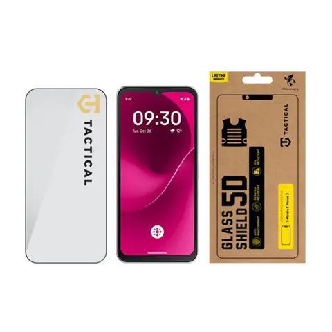 TACTICAL Glass Shield 5D kijelzővédő Telekom T Phone 3 5G fekete 57983128019