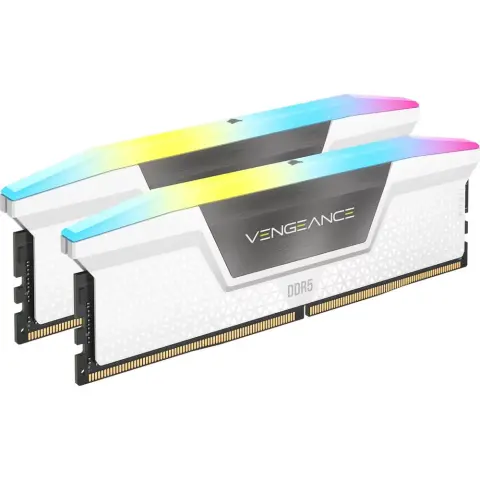 CORSAIR 32GB Vengeance RGB DDR5 6000MHz CL38 KIT CMH32GX5M2D6000Z38W