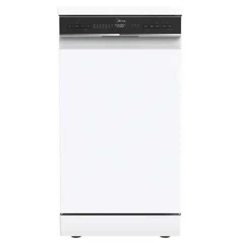 MIDEA MDWEF1034DW-WC freestanding dishwasher 10 place settings 45 cm C white