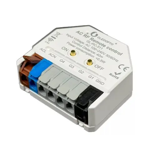 GLEDOPTO AC RF távirányító 4 csatornás 2.4GHz GL-RC-311 GLE-REM-RC311
