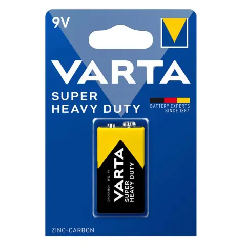VARTA Elem 9V féltartós Super Heavy Duty VESHD9