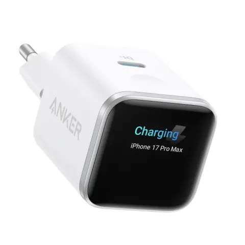ANKER Nano Charger 45W 1C Smart Display white A121DG21