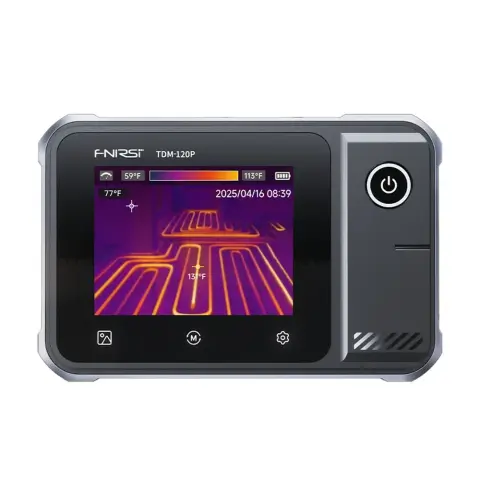 FNIRSI TDM-120 Hőkamera 120x90 -20°C~400°C érintőképernyős