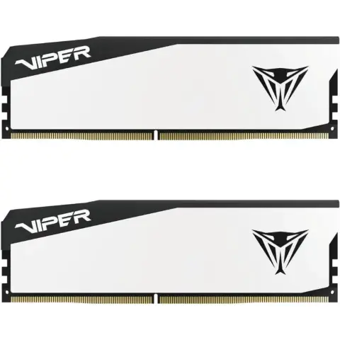 PATRIOT 32GB Viper Elite 5 DDR5 6000MHz CL30 KIT VEB532G6030KW White