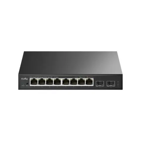 CUDY GS108ES2 8-Port Gigabit Switch 8×GbE 2×1.25G SFP
