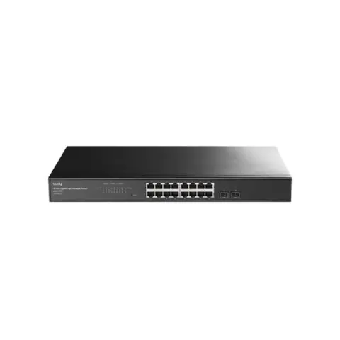 CUDY GS1016ES2 16-Port Gigabit Switch 16×GbE 2×1.25G SFP
