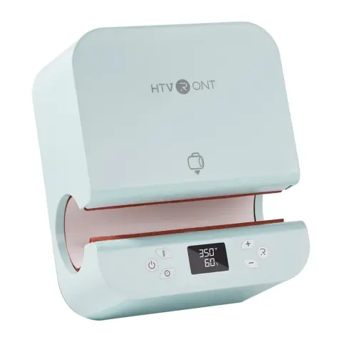 HTVRONT Automatic mug heat press light blue HPT01 Auto