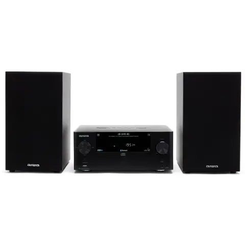 AIWA MCBT-550 Mini Hi-Fi torony fekete