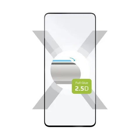 FIXED 2.5D Full Cover Tempered Glass HMD Pulse/Pro/Pulse+ fekete FIXGFA-1459-BK