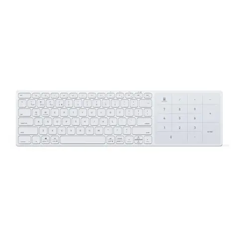 DUX DUCIS LK PRO bluetooth billentyűzet touch pad univerzális QWERTY angol nyelvű fehér GP-193226