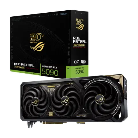 ASUS ROG-ASTRAL-RTX5090-P32G-EDITION20 ROG Astral Edition 20 GeForce RTX 5090 32GB GDDR7 DLSS4